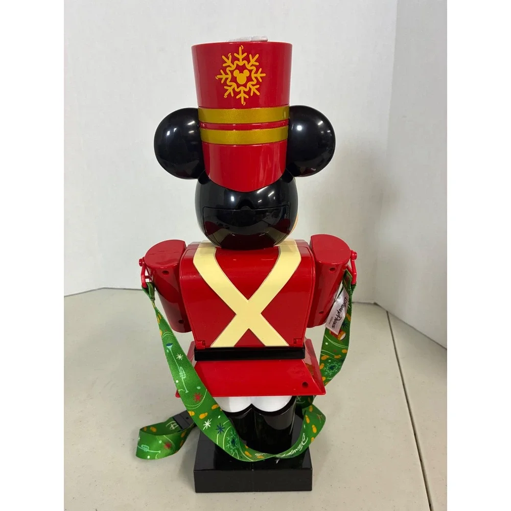 Disney Parks Mickey Mouse Nutcracker Toy Soldier‎ Christmas Popcorn Bucket